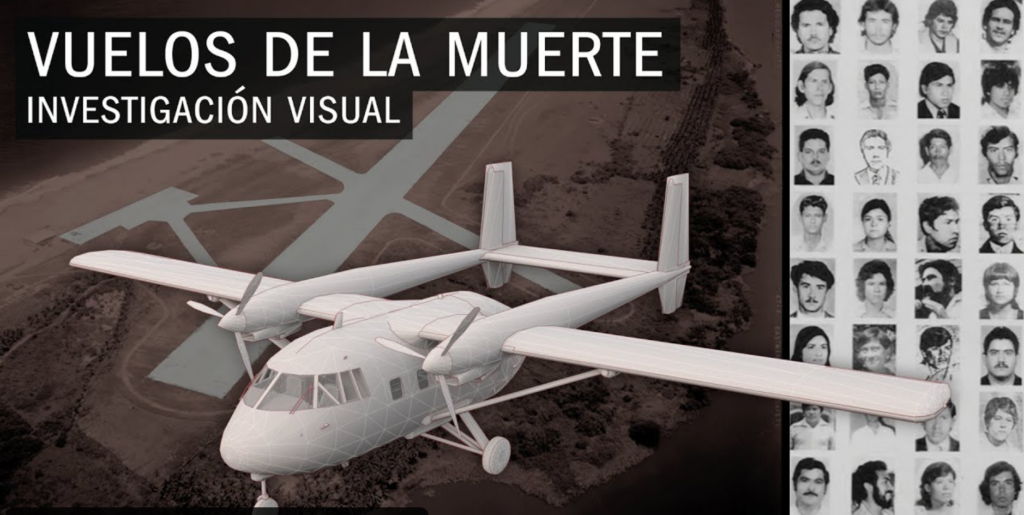 Reconstruyen visualmente los Vuelos de la Muerte