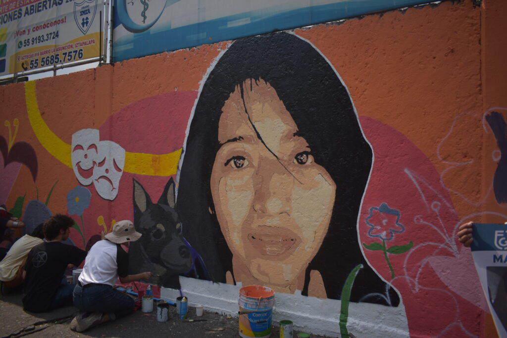 Mural de memoria: a seis años de la desaparición de Mariela Vanessa