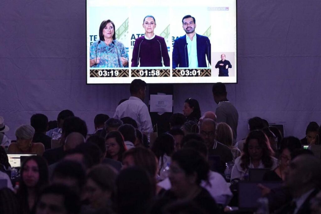 El interés en el tercer debate presidencial cayó luego de alcanzar récord de audiencia