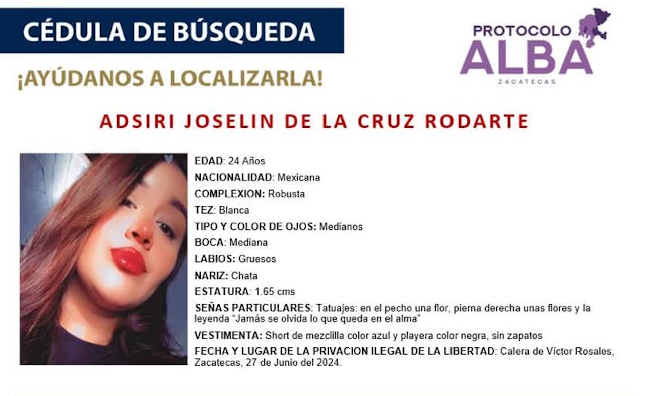 Alumno de la Universidad de Zacatecas es liberado, pero su prima sigue desaparecida 