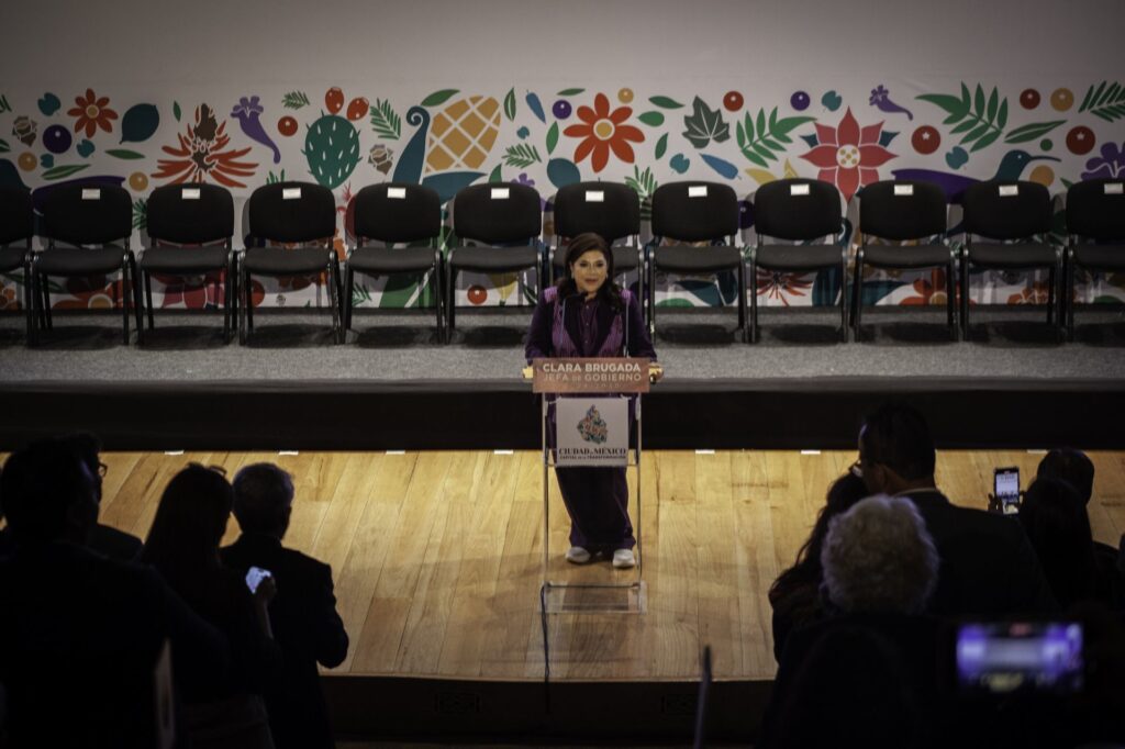 Clara Brugada presenta a integrantes de su gabinete para la CDMX