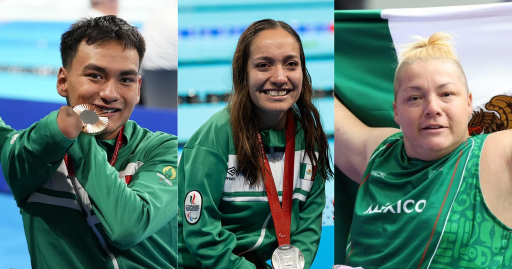 México arranca fuerte en Paralímpicos: van 3 medallas al hilo