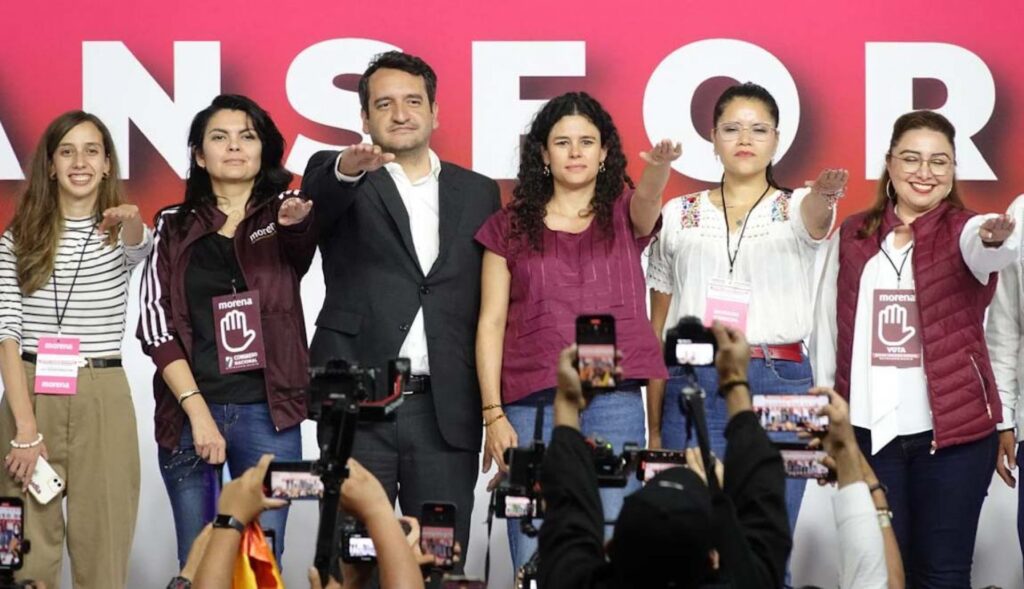 Luisa Alcalde y Andrés López Beltrán: los hijos de ex mandos de Morena toman el relevo