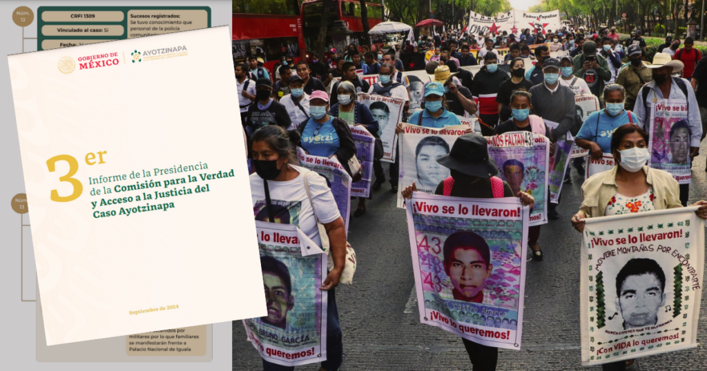 La Comisión de la Verdad para el caso Ayotzinapa publica un tercer informe