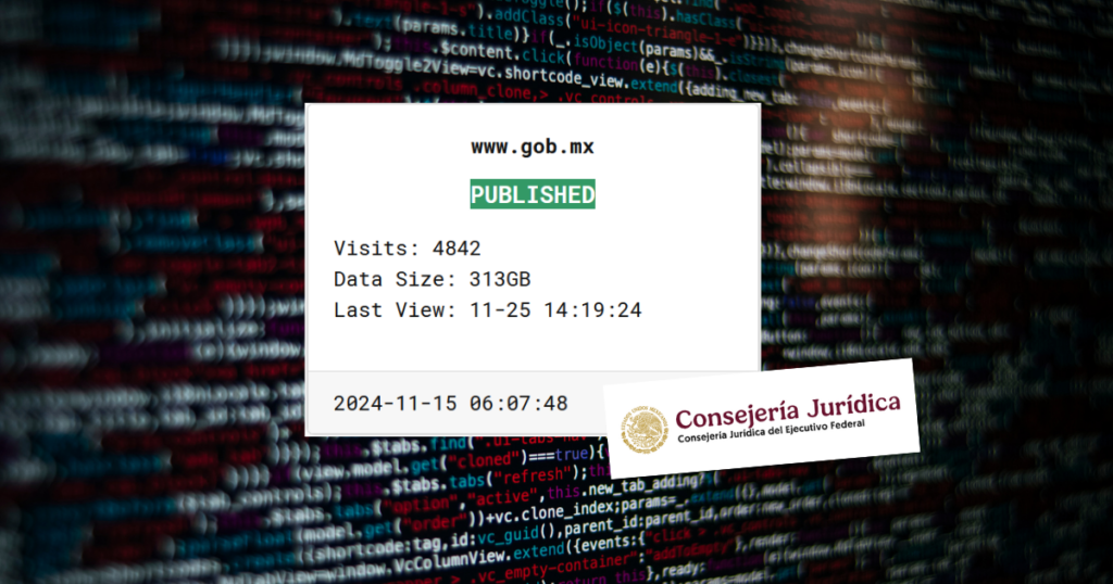 El primer hackeo a Sheinbaum: RansomHub filtra más de 200 GB de la Consejería Jurídica