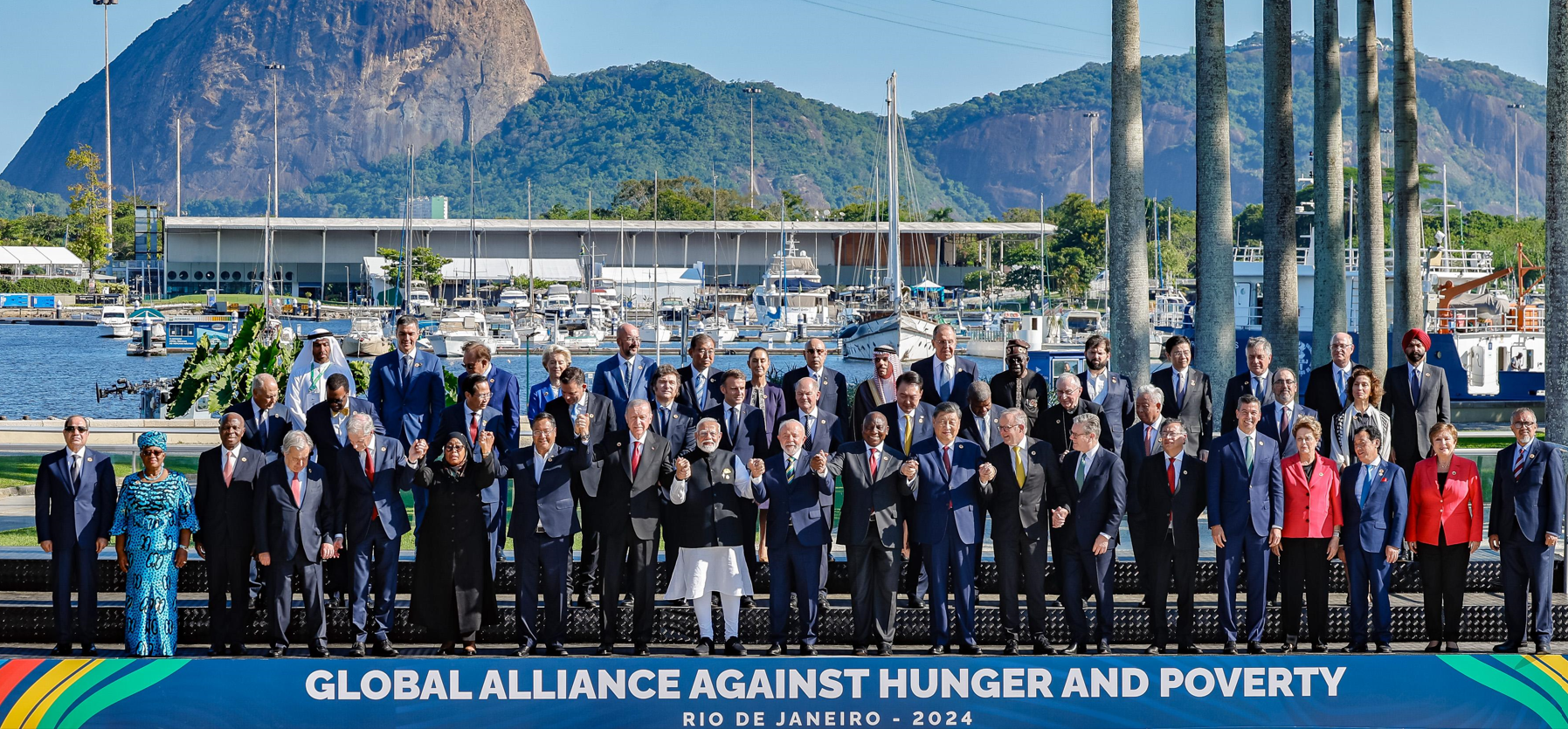 Cumbre del G20 en Río: entre guerras y cambio climático países buscan frenar el hambre