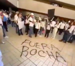 rocha renuncia palacio de gobierno