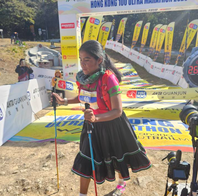 Los 100 kilómetros de Lorena Ramírez, corredora rarámuri, en el ultramaratón de Hong Kong