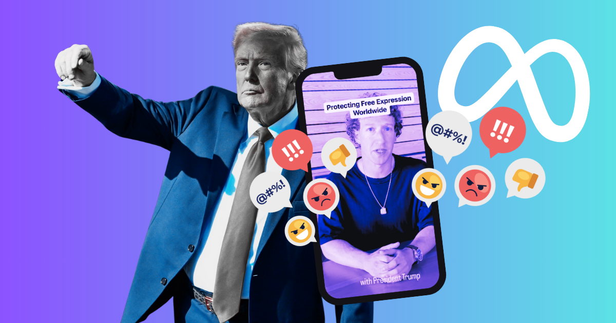 Facebook, más cerca de Trump: los discursos de odio contra migrantes y la comunidad LGBTQ+ que ahora permite Meta