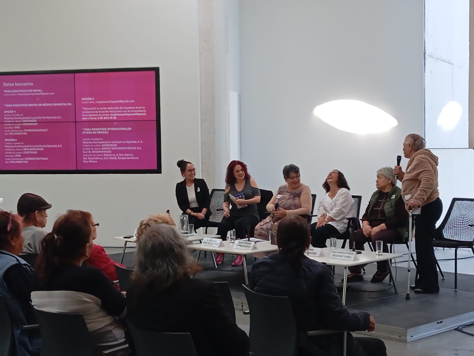 Las habitantes de Casa Xochiquetzal llegaron al MUAC Las habitantes de Casa Xochiquetzal llegaron al MUAC