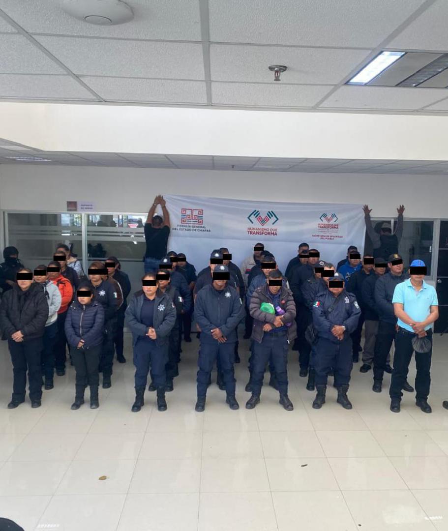 Chiapas policías municipales