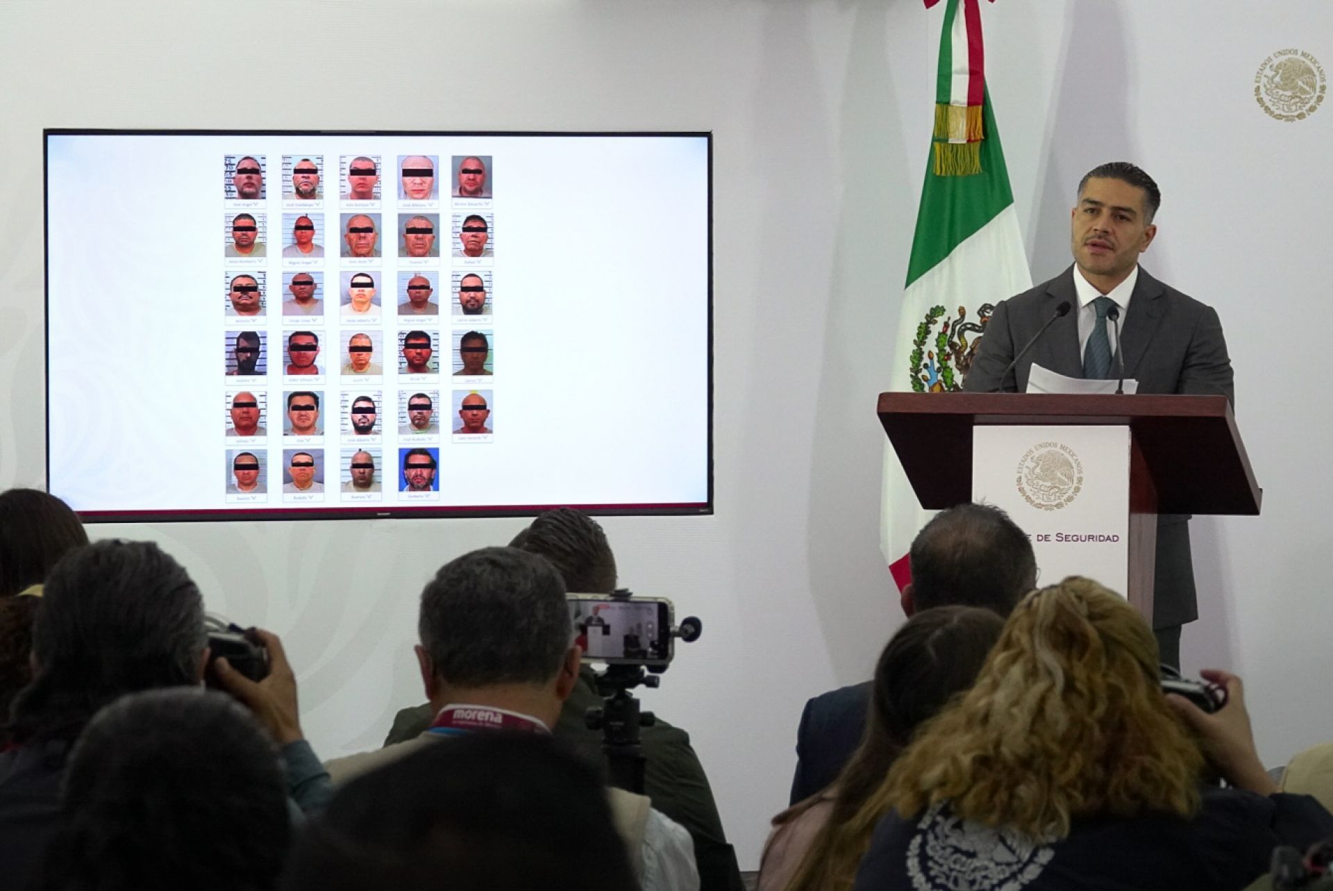 29 narcos “trasladados” por petición de Estados Unidos