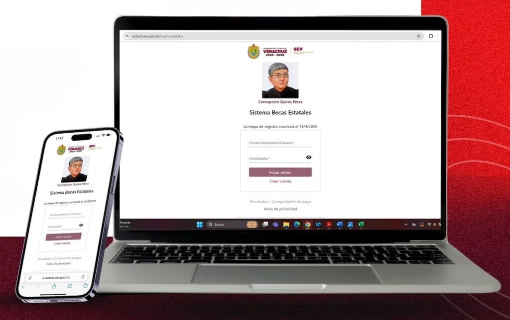 Becas Concepción Quirós Pérez SISBEST Veracruz 2025: convocatoria, registro y documentos