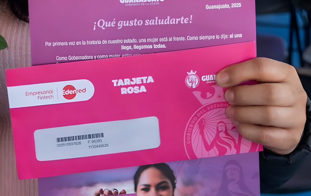 Tarjeta Rosa Guanajuato 2025: cómo activar los beneficios 