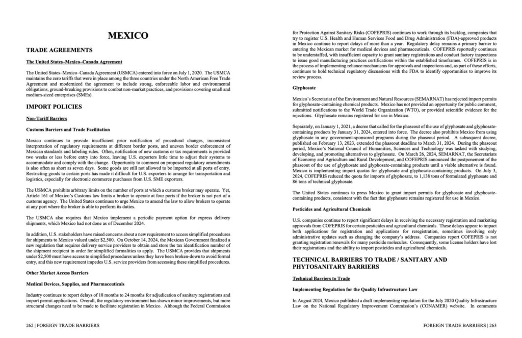 Aranceles México Donald Trump