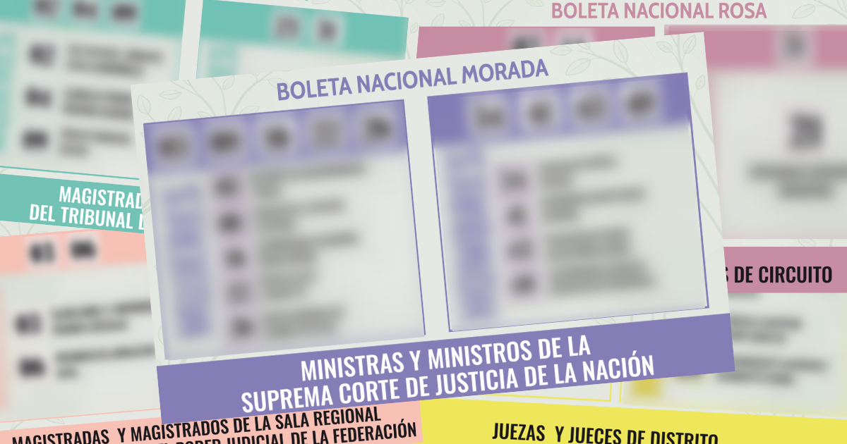 Elección Judicial: INE llama a frenar acordeones