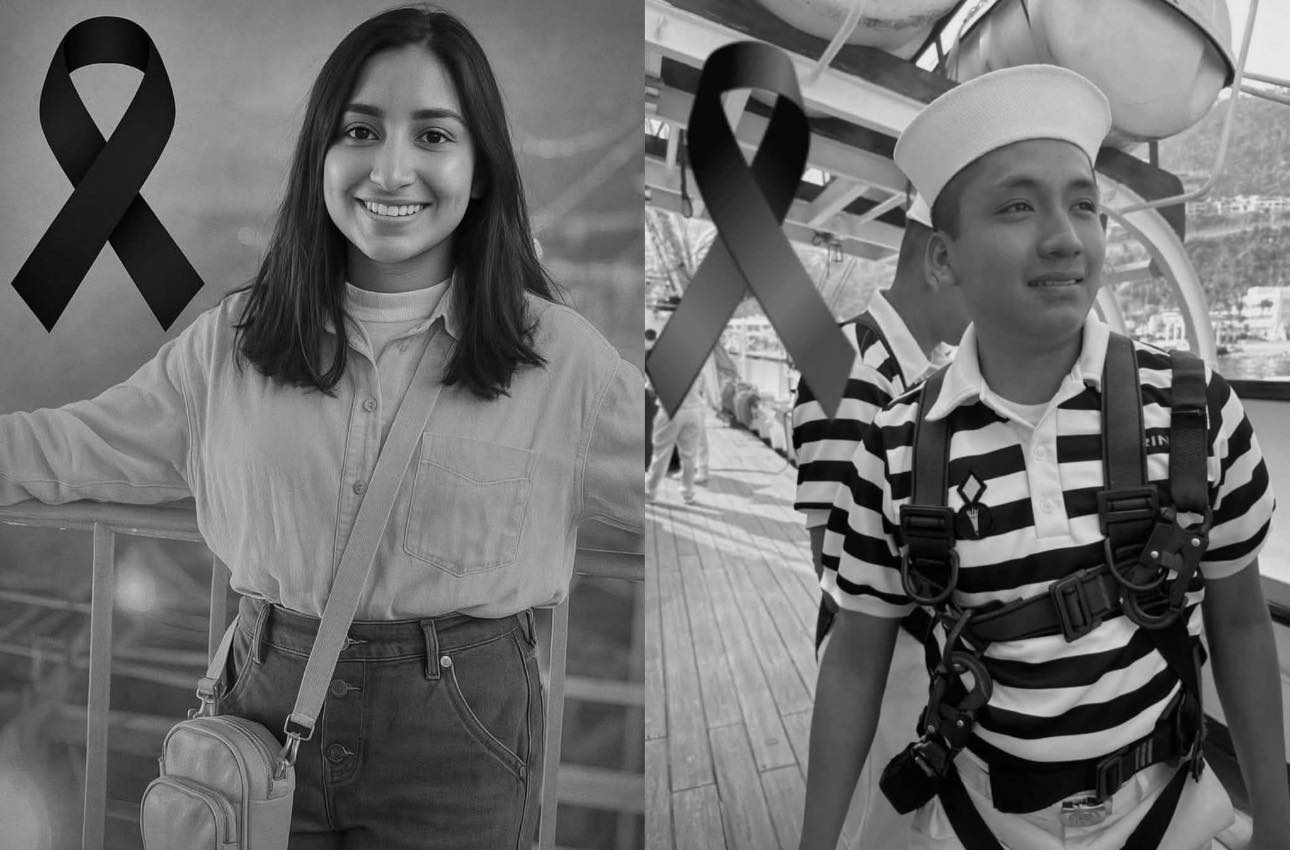 América y Adal Jair: Los dos cadetes víctimas de la colisión del buque Cuauhtémoc