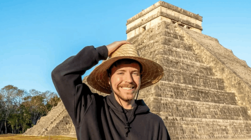 Mr. Beast enfrenta una demanda por grabaciones indebidas en zonas arquológicas de México