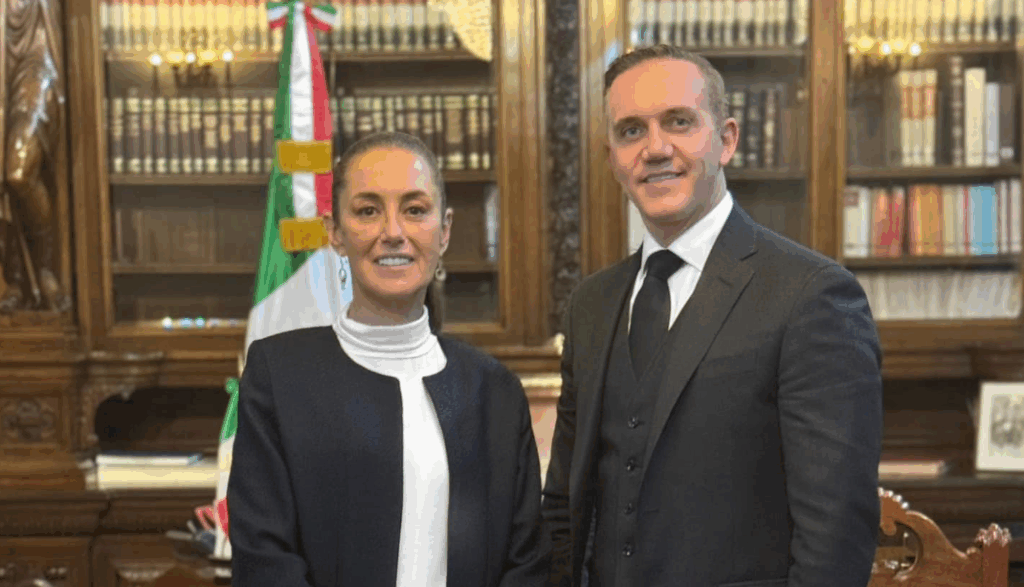 Sheinbaum da espaldarazo a Adrián Rubalcava como nuevo director del Metro