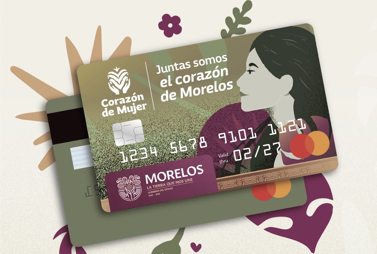Tarjeta Corazón de Mujer 2025 Morelos: entrega, pago y documentos Tarjeta Corazón de Mujer 2025 Morelos: entrega, pago y documentos