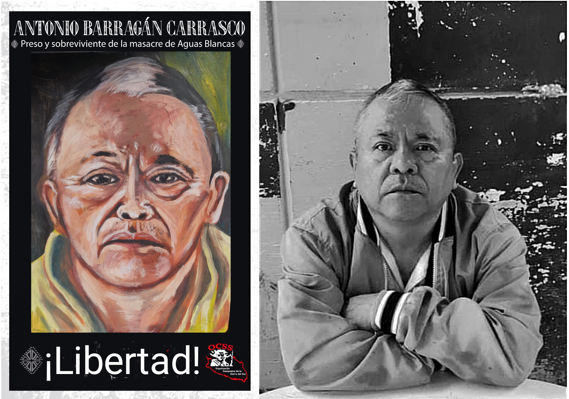 Antonio Barragán,<br> 24 años como preso político