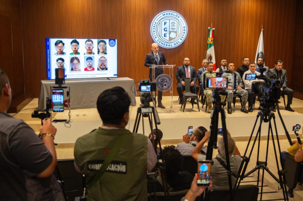 Anuncia la Fiscalía de Morelos la detención de implicados en el feminicidio de Sarah