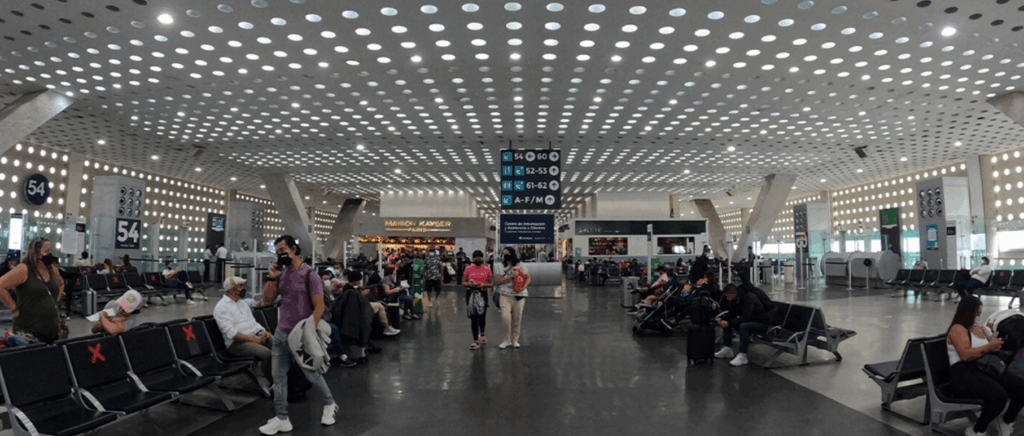 Más de 19 mil 500 pasajeros del AICM resultan afectados por las lluvias