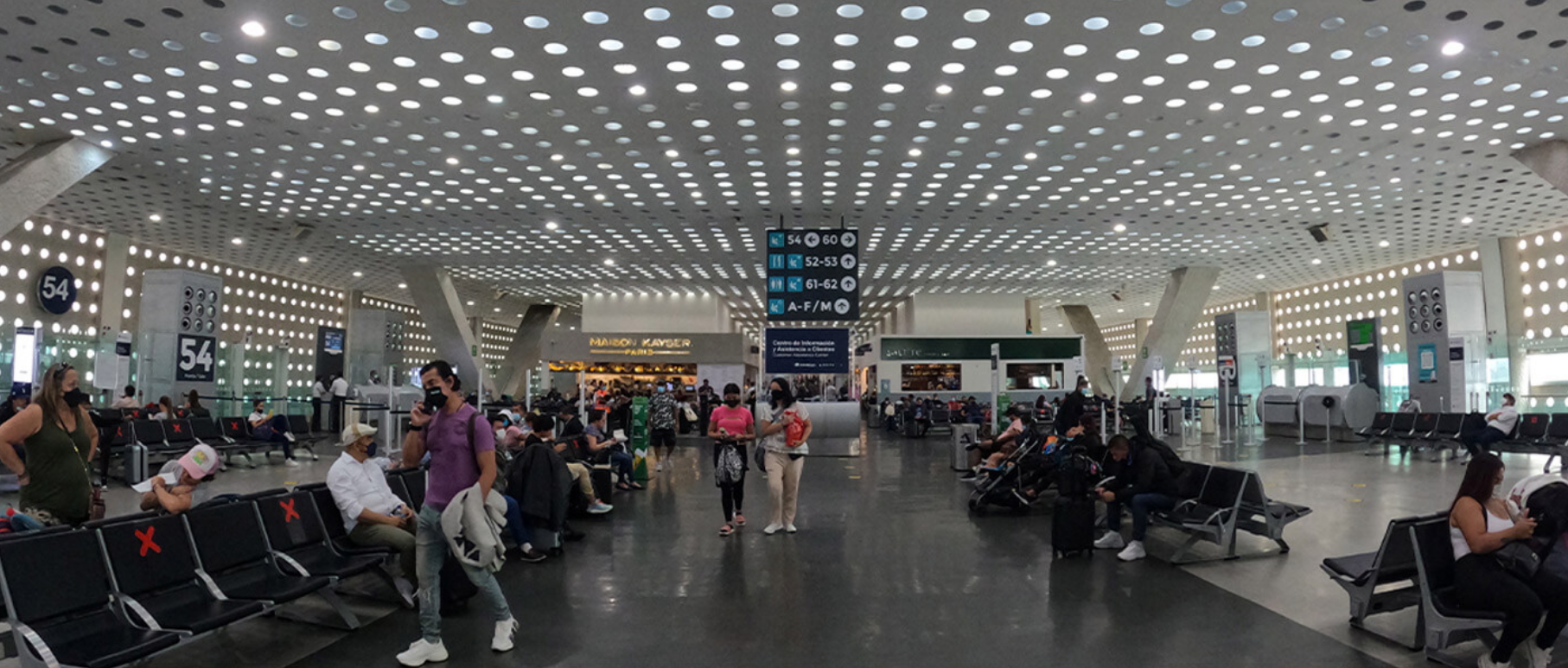 Más de 19 mil 500 pasajeros del AICM resultan afectados por las lluvias