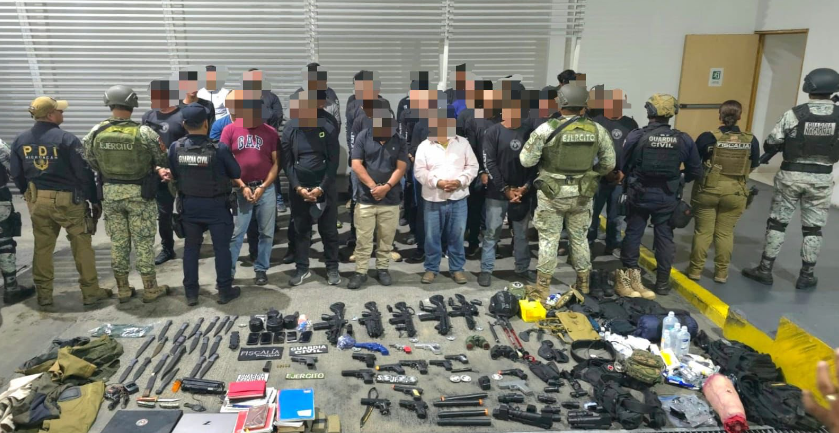 Grupo Jazher: detención en Michoacán devela al grupo paramilitar de La Luz del Mundo