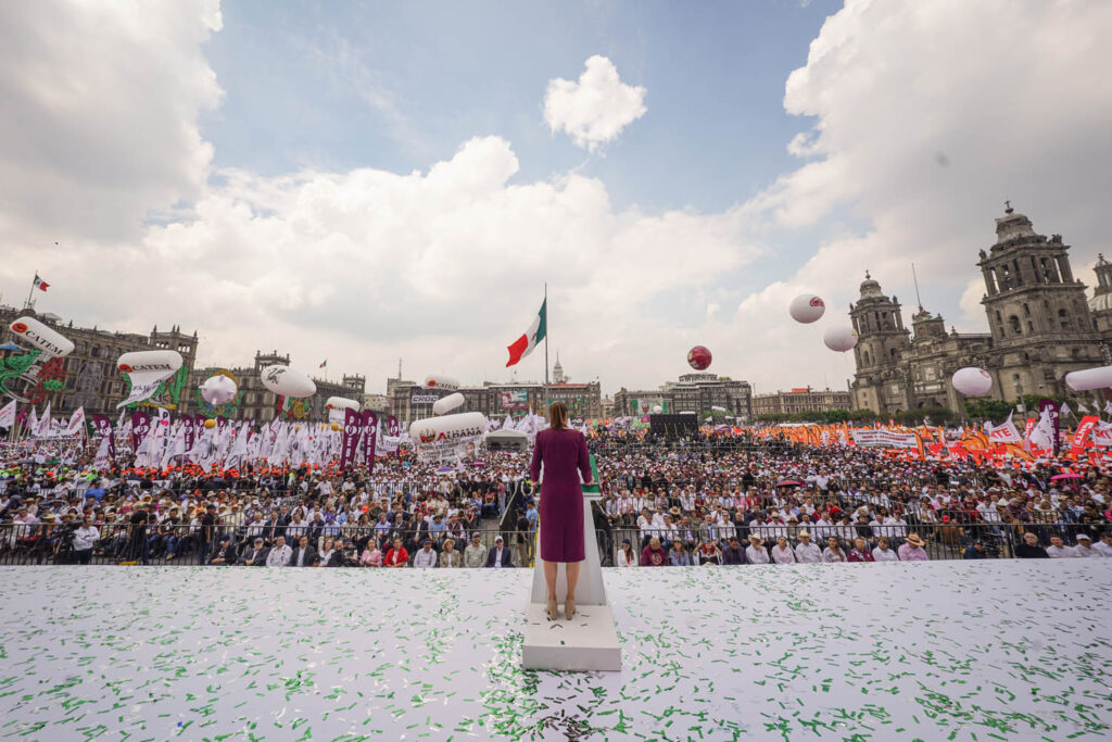Año 1 de Sheinbaum en el Zócalo