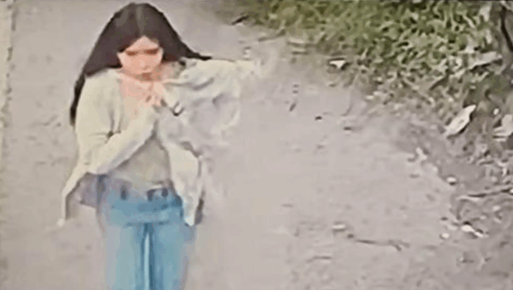 Protestan estudiantes de CCH Naucalpan por la desaparición de Kimberly Moya