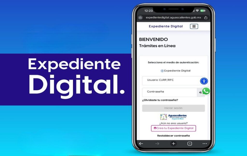 Expediente Digital Aguascalientes: registro paso a paso
