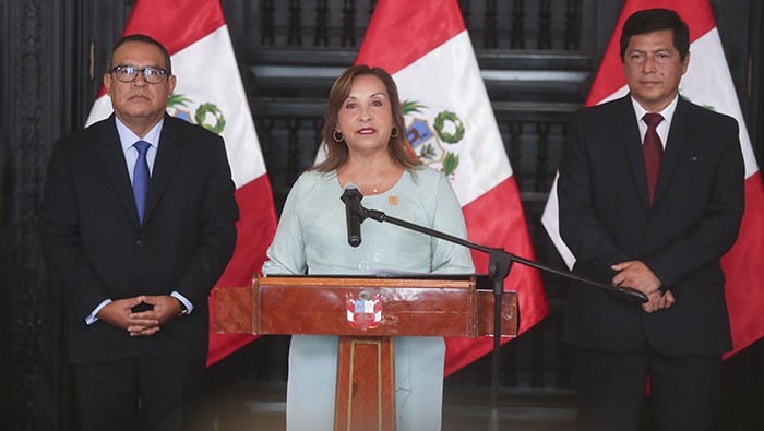 Perú destituye a Dina Boluarte por “incapacidad moral permanente”