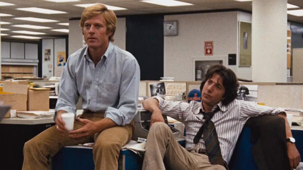 Robert Redford, el periodista y el profesor