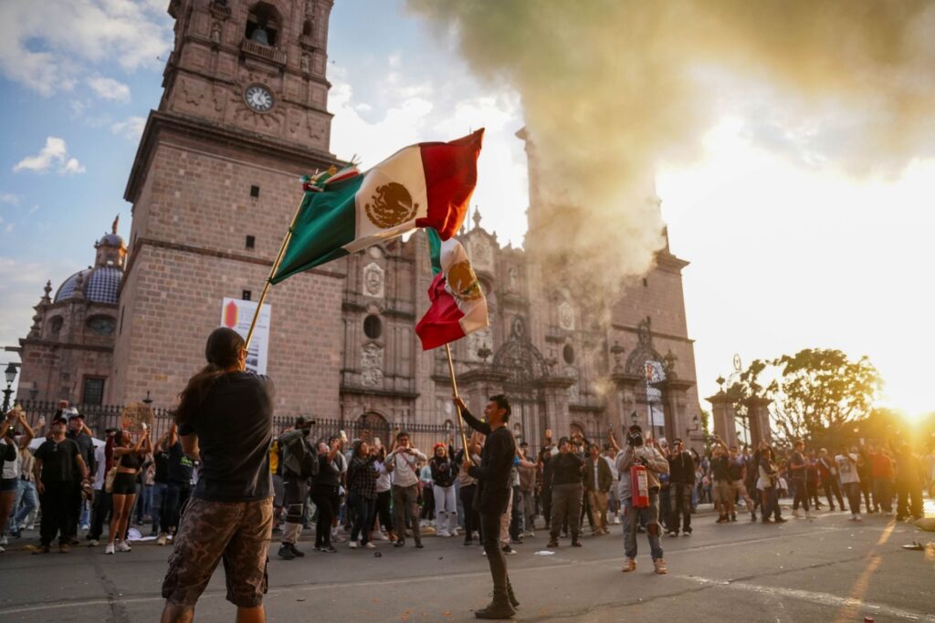 Morelia Michoacán protestas
