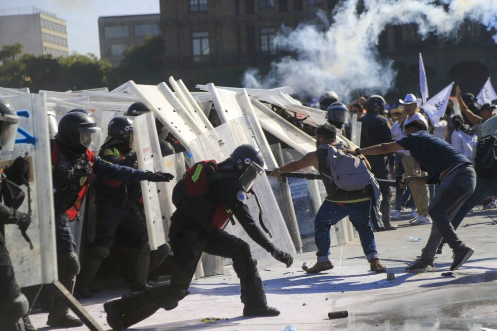 Rechaza Segob actos violentos ocurridos en la Marcha de la Generación Z Rechaza Segob actos violentos ocurridos en la Marcha de la Generación Z