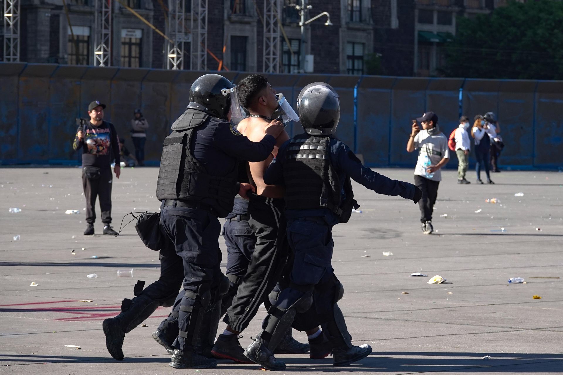 Generación Z: 60 detenidos por disturbios en protestas en distintas ciudades Generación Z: 60 detenidos por disturbios en protestas en distintas ciudades