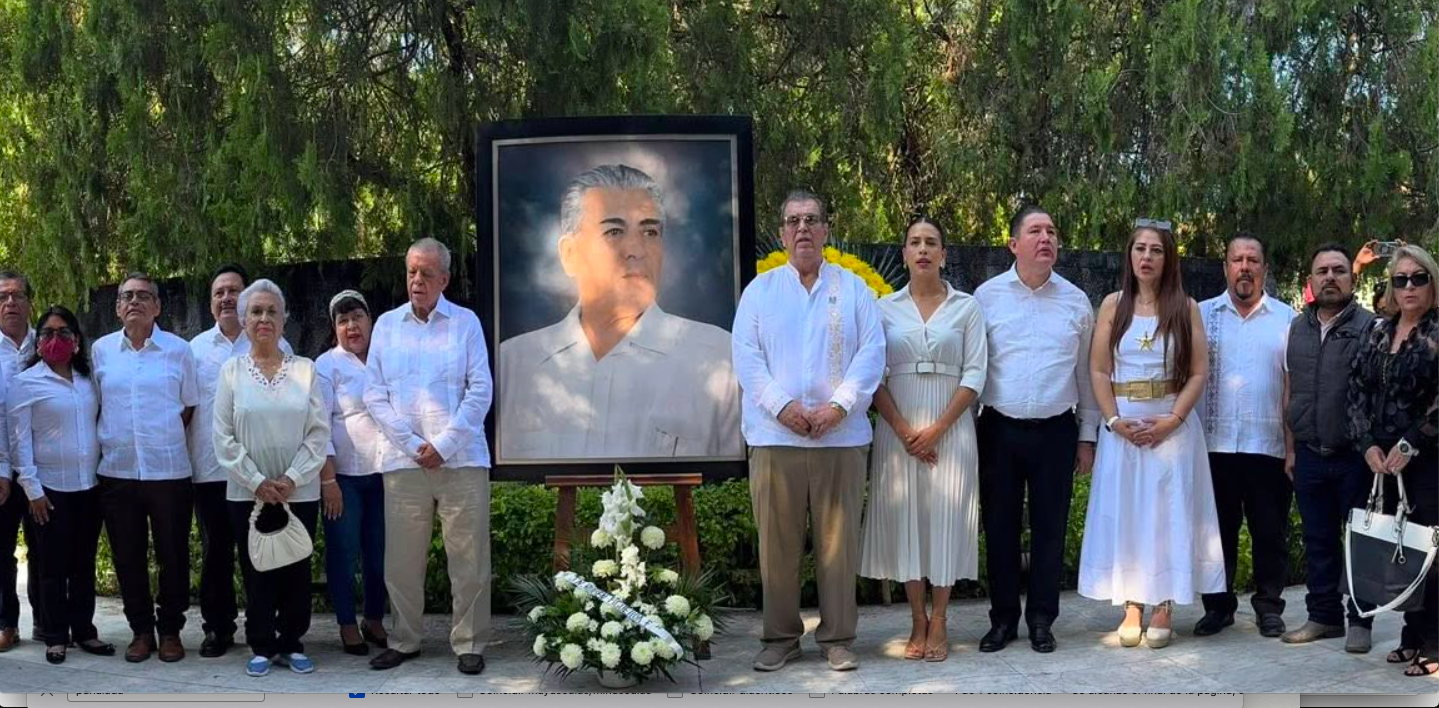Gobierno de Guerrero rinde homenaje a Rubén Figueroa, artífice de la “guerra sucia”