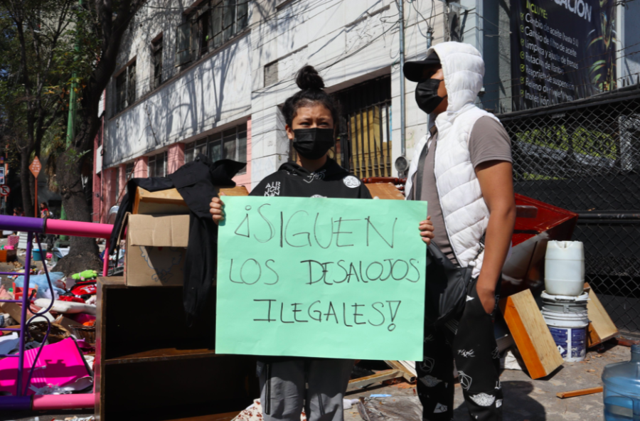 Otro desalojo violento en Cdmx: 10 familias terminan en la calle Otro desalojo violento en Cdmx: 10 familias terminan en la calle