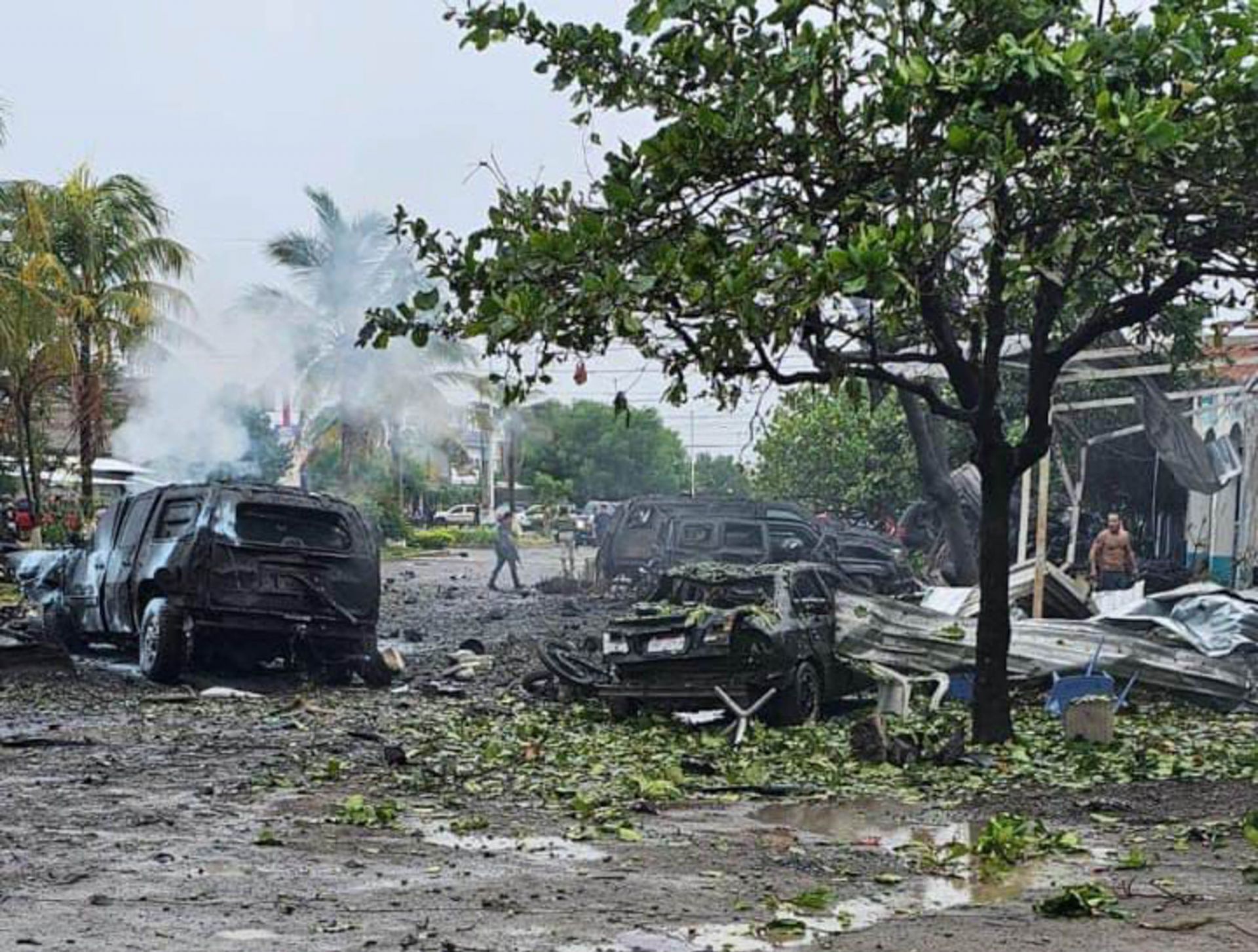 Coche bomba en Coahuayana será investigado como “terrorismo”