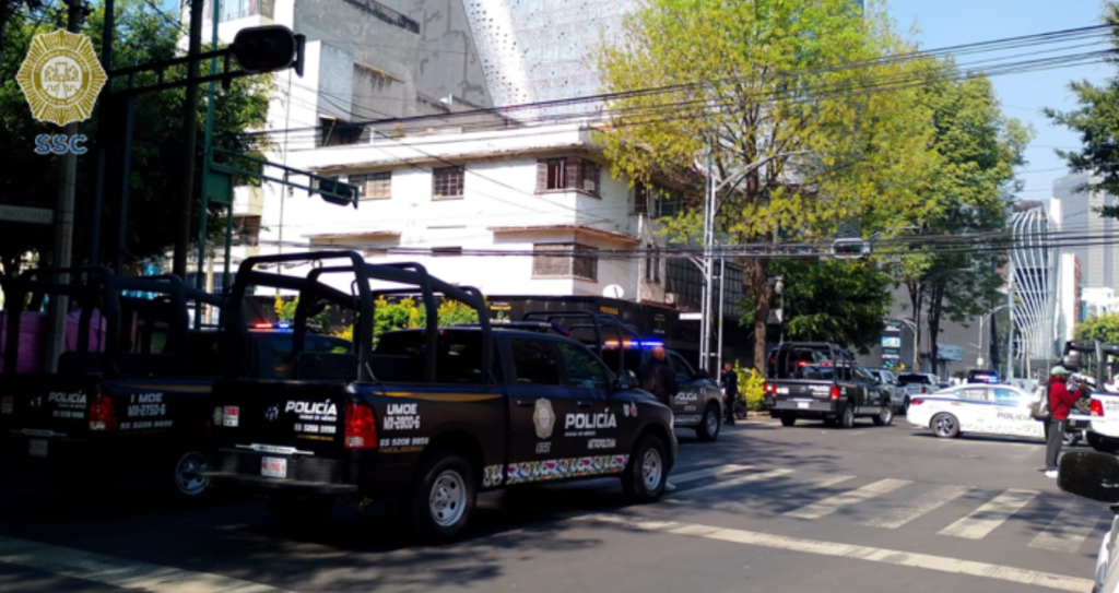 Balacera en la alcaldía Cuauhtémoc deja seis detenidos y a un policía lesionado Balacera en la alcaldía Cuauhtémoc deja seis detenidos y a un policía lesionado