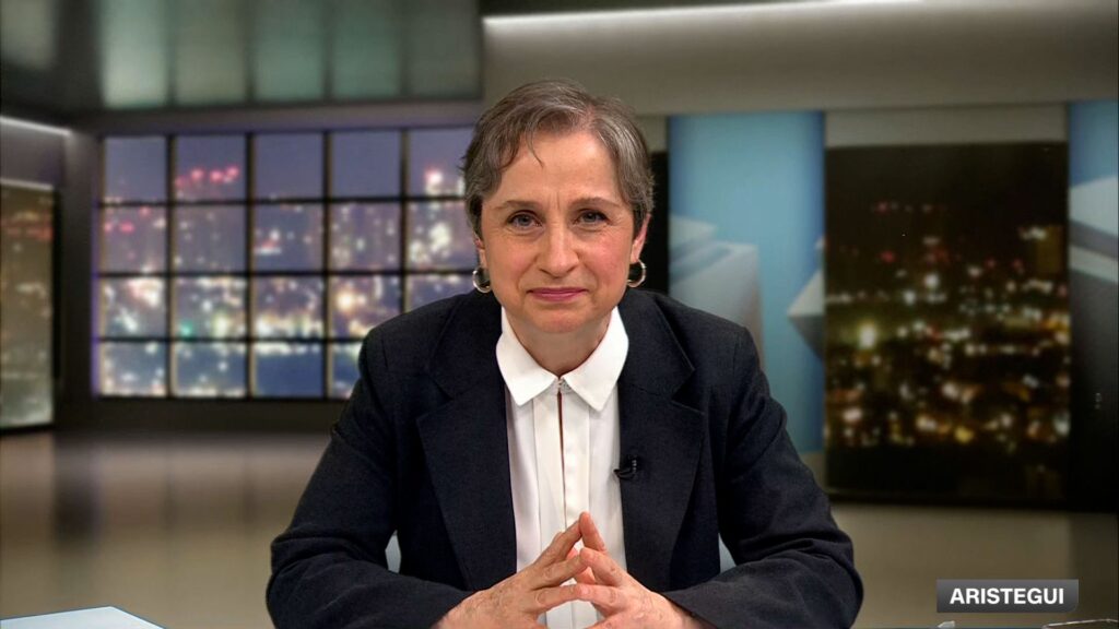 Carmen Aristegui deja CNN en Español tras 20 años de programa
