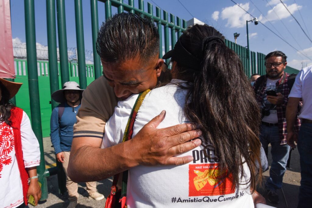 Tomás Crisanto fue amnistiado tras 13 años de prisión 