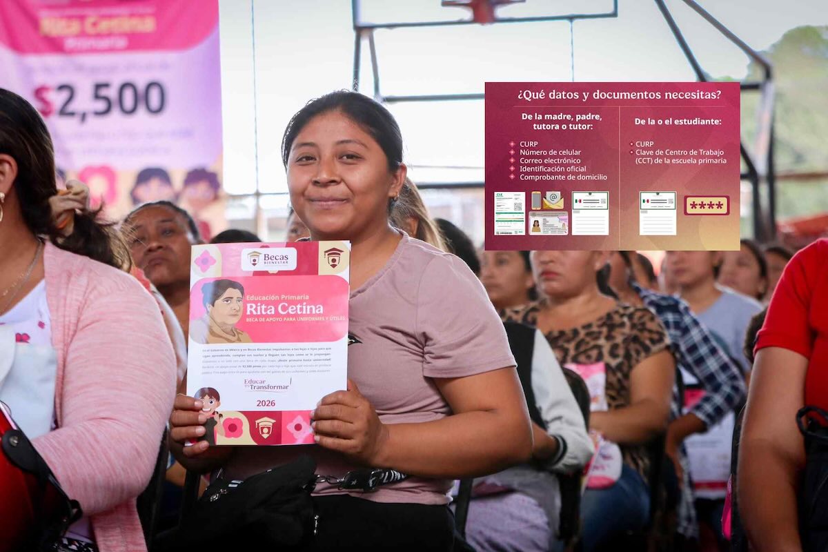 Beca Rita Cetina primaria 2026: registro paso a paso Beca Rita Cetina primaria 2026: registro paso a paso