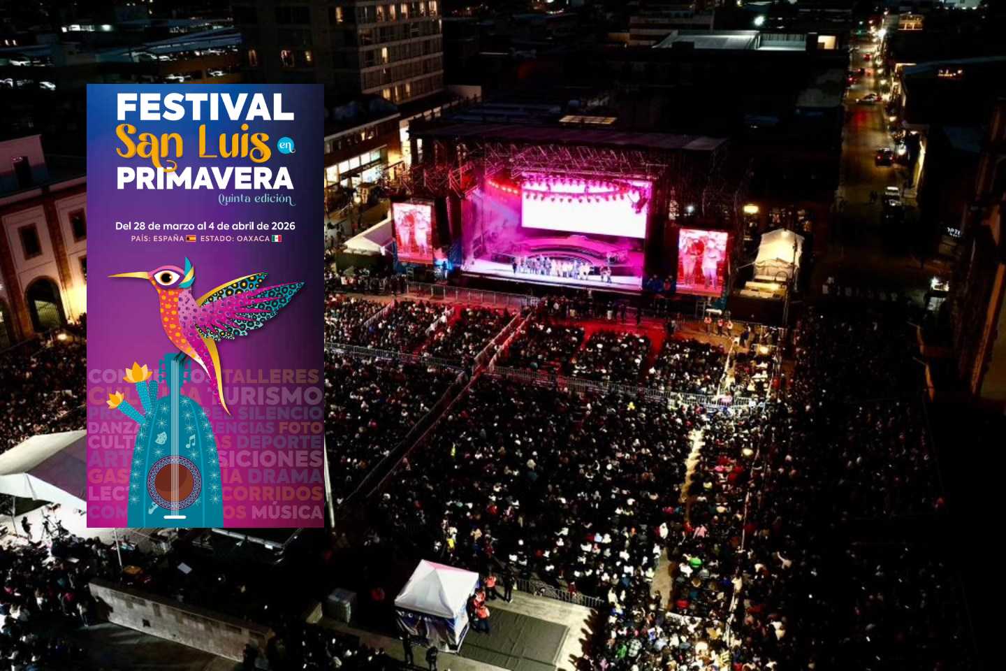 Festival San Luis en Primavera 2026: programa por día Festival San Luis en Primavera 2026: programa por día