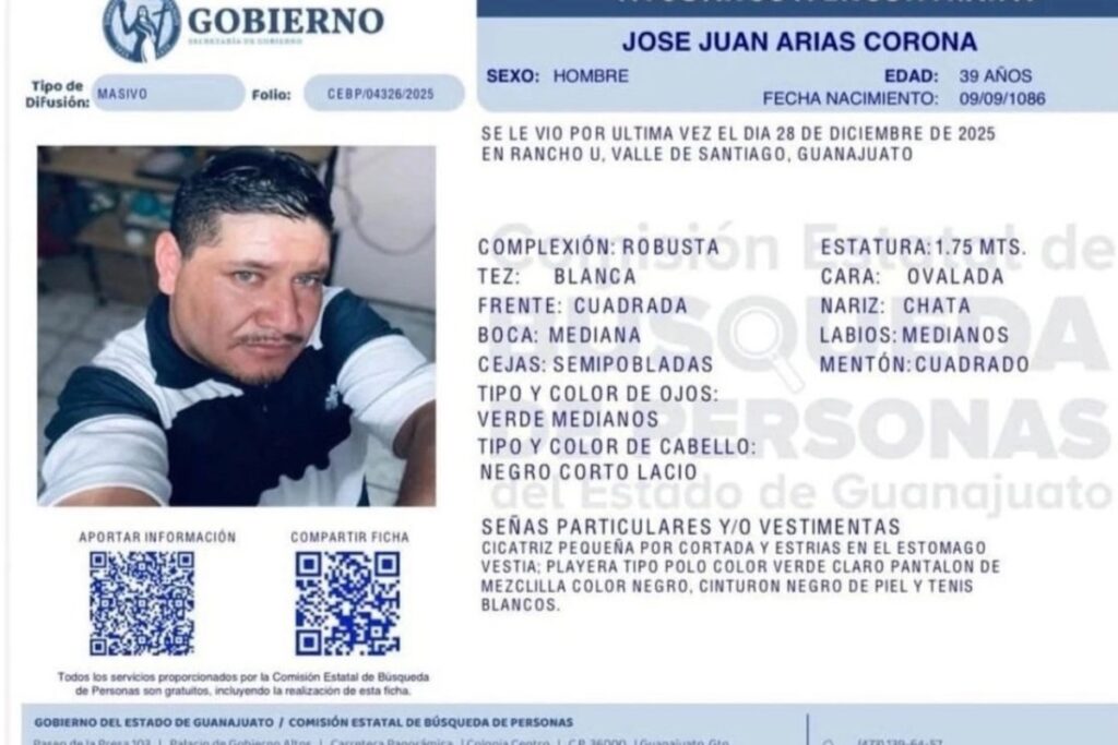 La CIDH pide proteger a madre buscadora por desaparición forzada de su familia en Guanajuato 