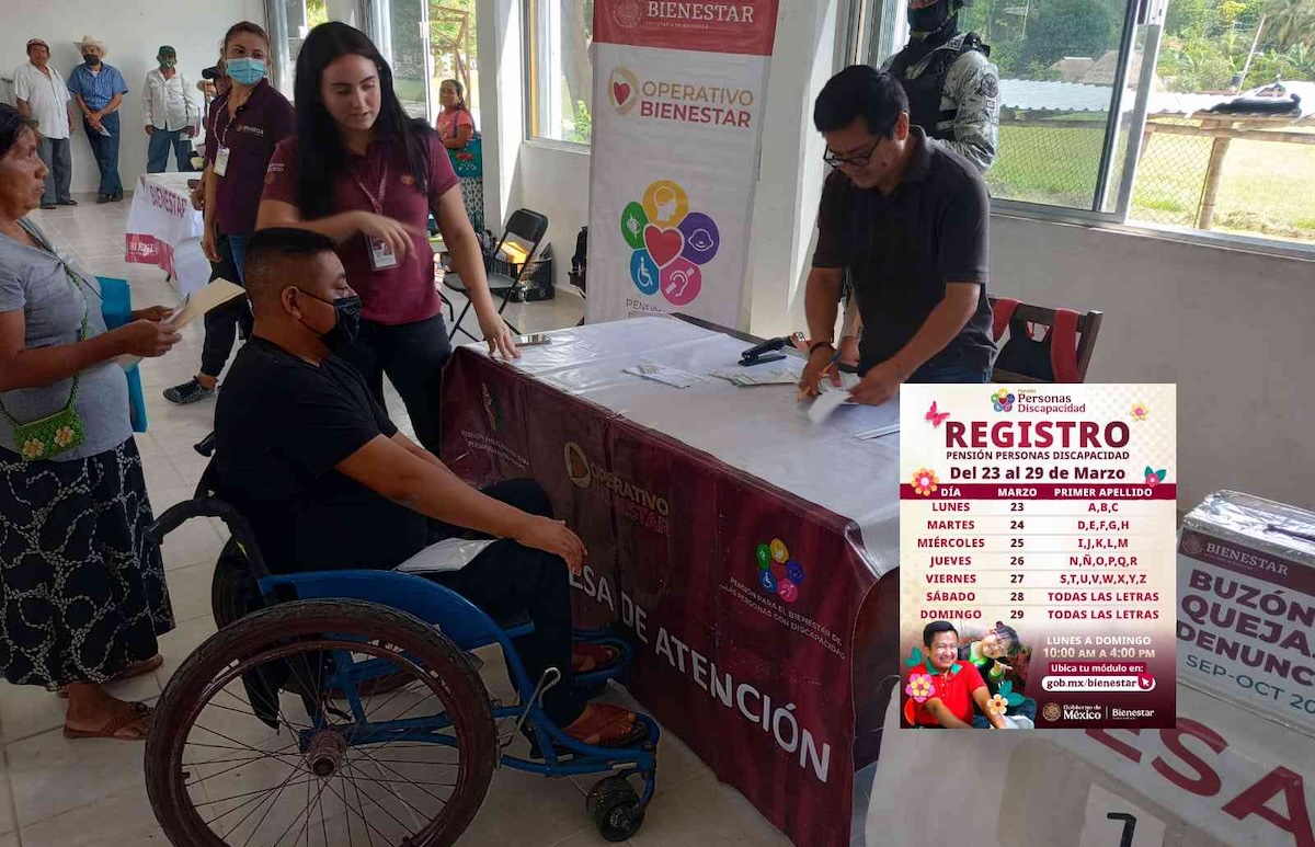 Pensión Personas con Discapacidad Bienestar 2026: registro marzo, módulos y documentos Pensión Personas con Discapacidad Bienestar 2026: registro marzo, módulos y documentos