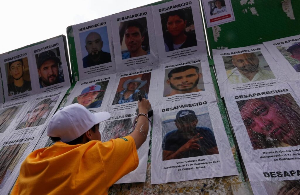 Mundial 2026: colectivos exhiben la crisis de desapariciones pese a cercos policiacos