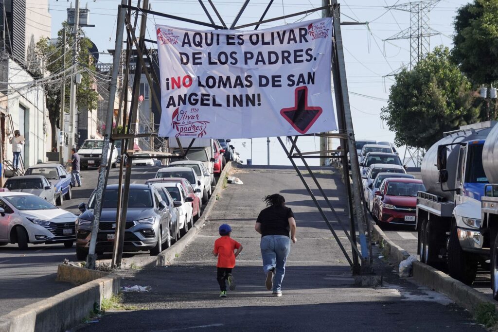 “No somos San Ángel Inn”: vecinos de Olivar de los Padres denuncian gentrificación