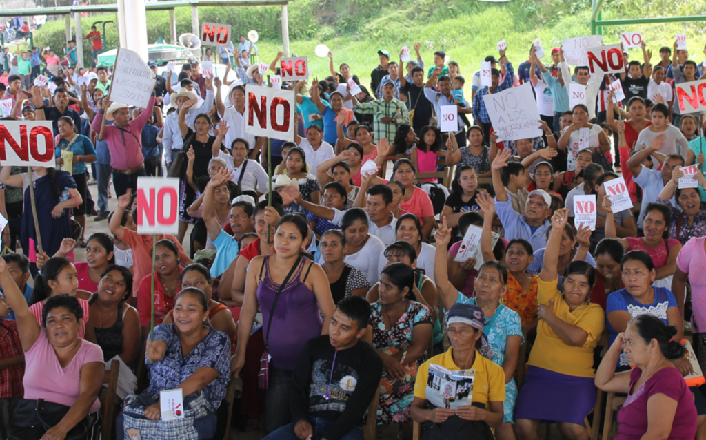 Pueblos exigen la prohibición del fracking en una jornada nacional de resistencia 